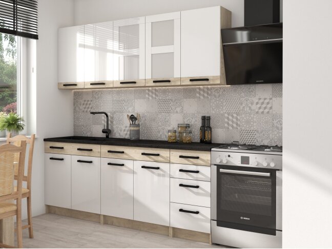 Virtuvės komplektas KORFU 2 3 Virtuvės komplektas KORFU 2 3