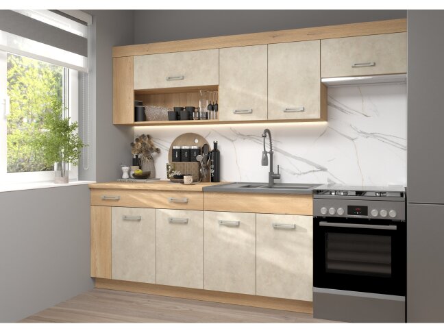 Virtuvės komplektas VIZA PLUS 3 Virtuvės komplektas VIZA PLUS 3