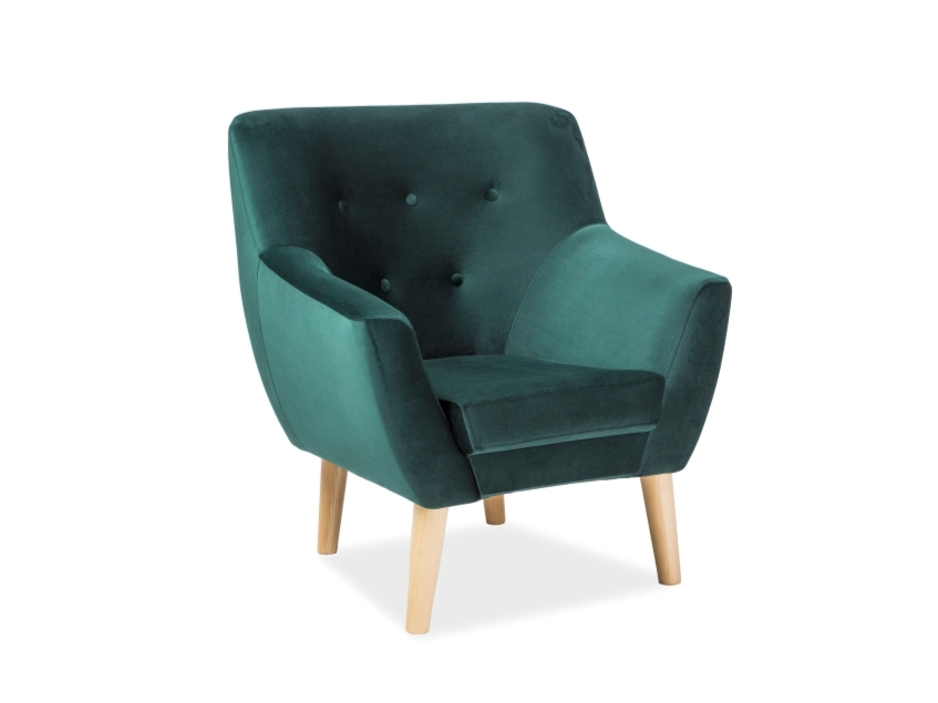 Fotelis NORDIC 1 VELVET 2 Fotelis NORDIC 1 VELVET 2