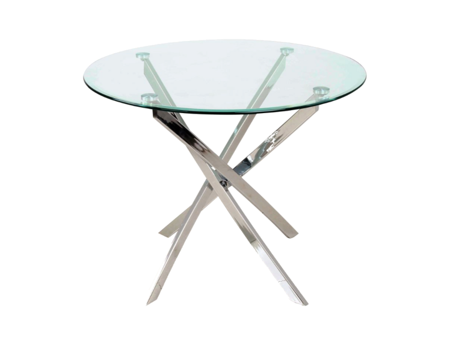 Apvalus stiklinis stalas AGIS 9 Apvalus stiklinis stalas AGIS 9