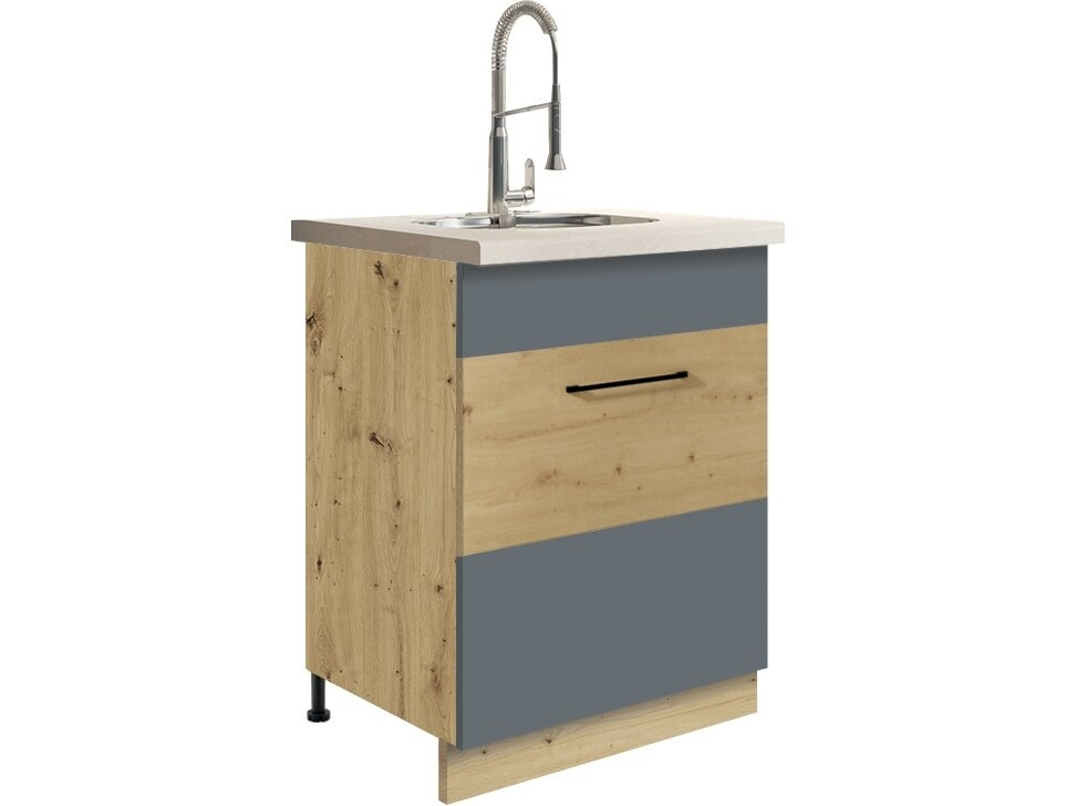 Apatinė spintelė kriauklei (60cm) INF-11D 7