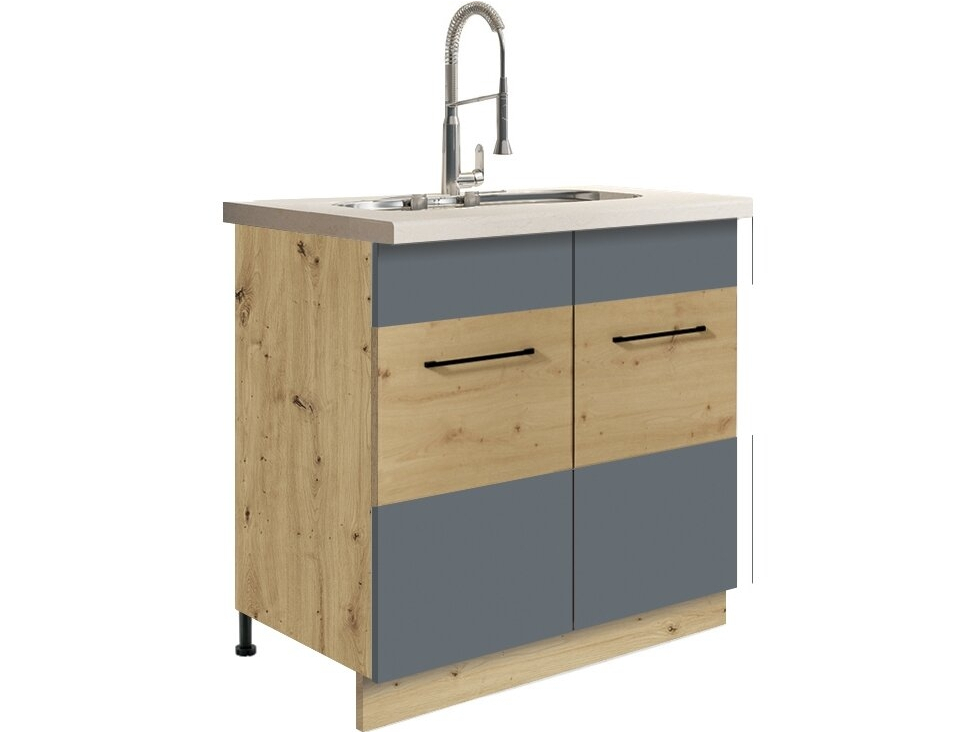 Apatinė spintelė kriauklei (80cm) INF-12D 6