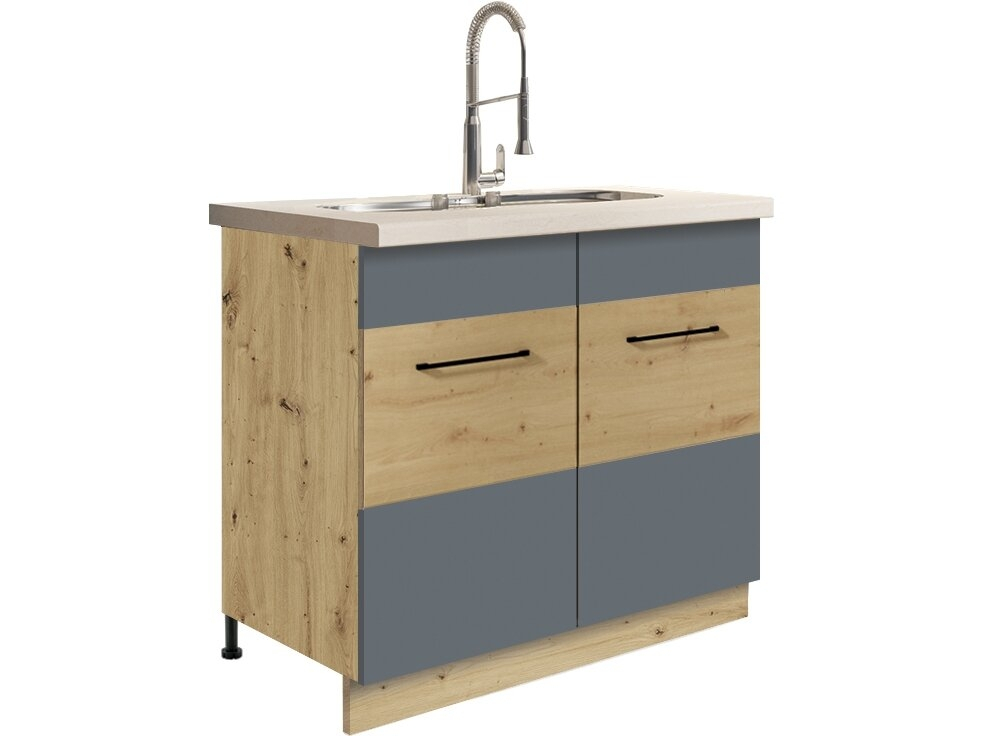 Apatinė spintelė kriauklei (90cm) INF-13D 6 Apatinė spintelė kriauklei (90cm) INF-13D 6