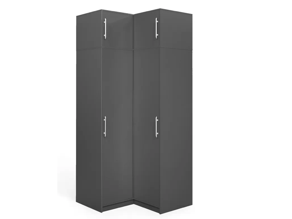 Kampinė Spinta BALI su antresolė 7