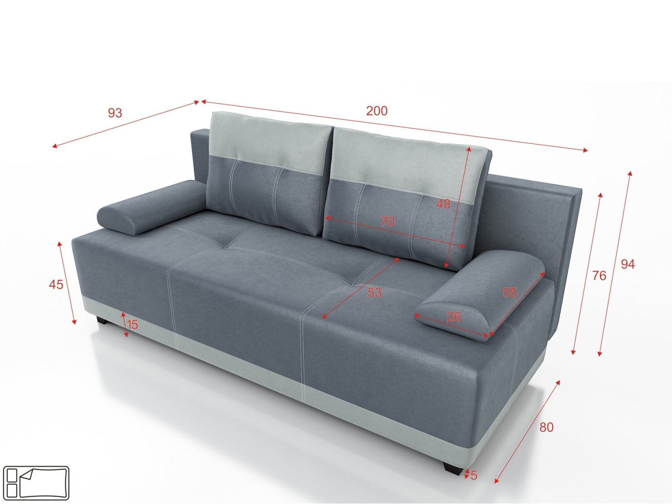 Sofa GOLD 3 3 Sofa GOLD 3 3