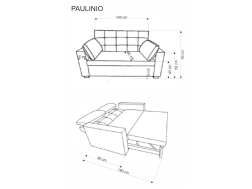 Sofa PAULINIO