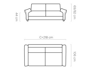 Sofa CANTO S160
