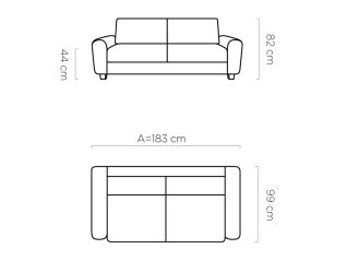 Sofa CAPRI S120