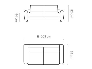 Sofa CAPRI S140