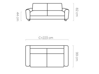 Sofa CAPRI S160
