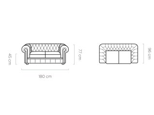 Sofa CHESTERFIELD S2