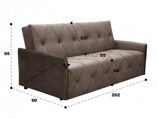 Sofa lova GOLD 44