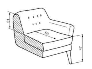 Sofa LUXEMBURG 3