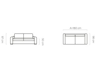 Sofa VANILLA S120