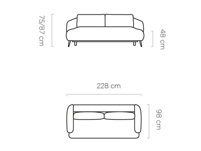 Sofa CANDY 8