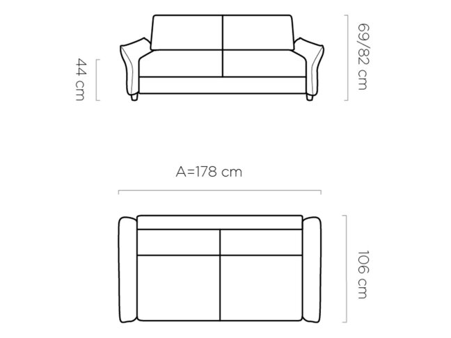 Sofa CANTO S120 7