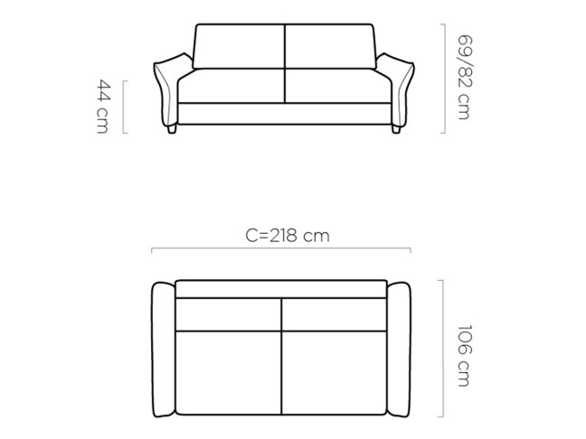 Sofa CANTO S160 7