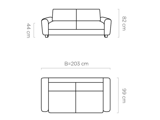 Sofa CAPRI S140 7