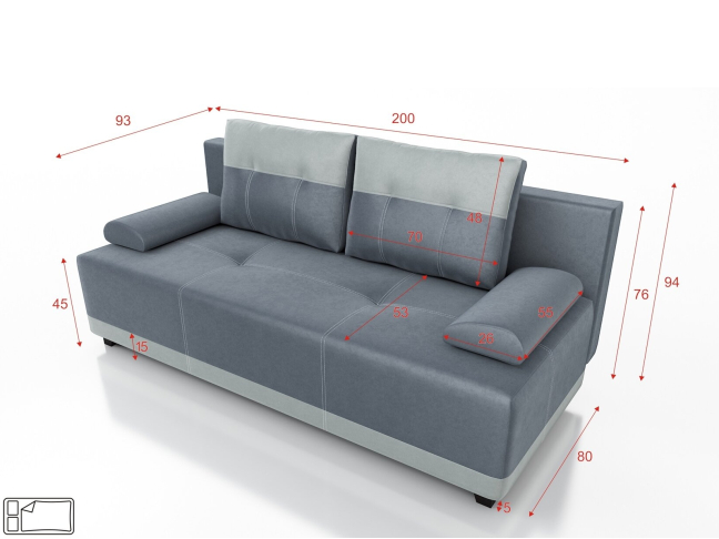 Sofa GOLD 3 3 Sofa GOLD 3 3