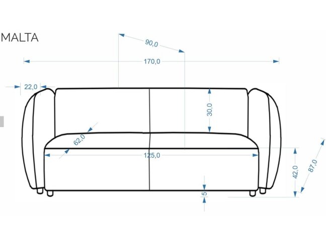 Sofa MALTA 2