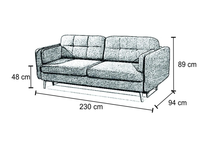 SOFA LOVA PRINCE 3 SOFA LOVA PRINCE 3