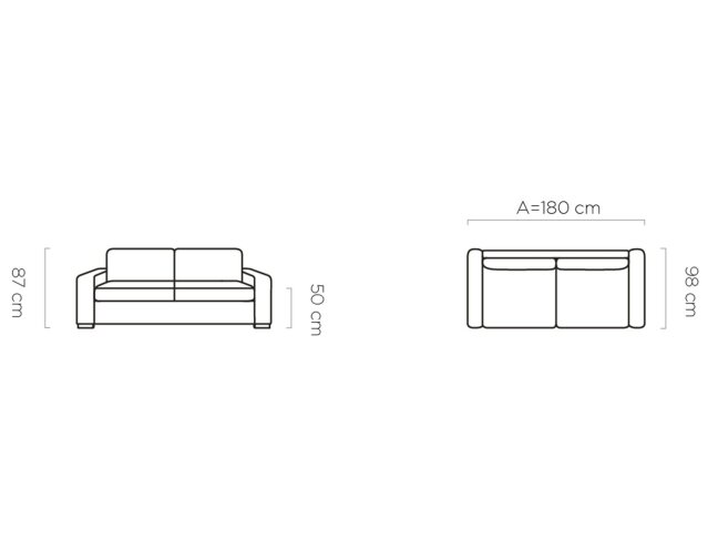 Sofa VANILLA S120 6