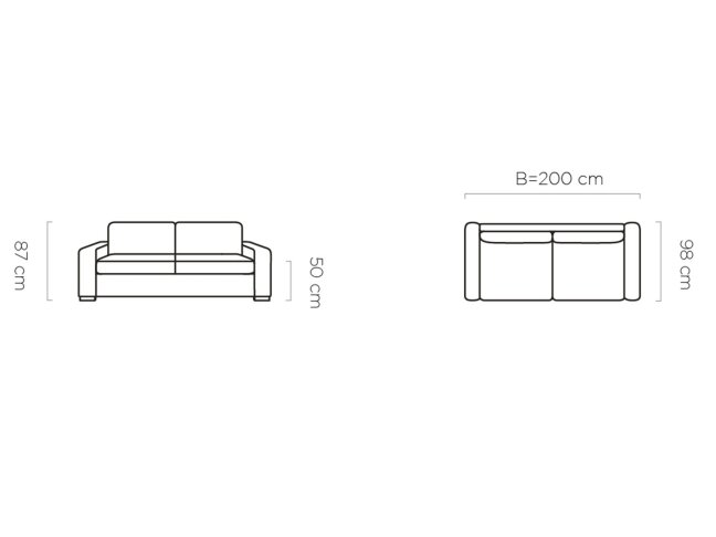 Sofa VANILLA S140 6