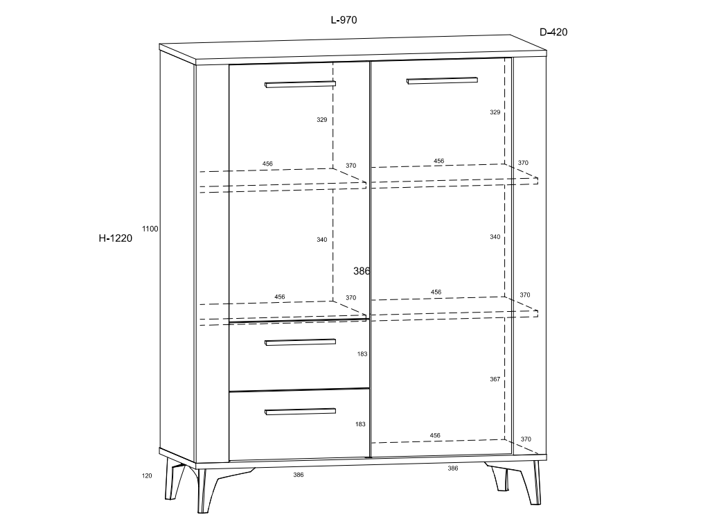 Spintelė SIG-08 1 Spintelė SIG-08 1