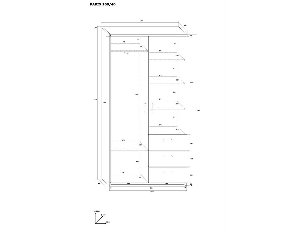 Spinta Paris 100/40 2 Spinta Paris 100/40 2