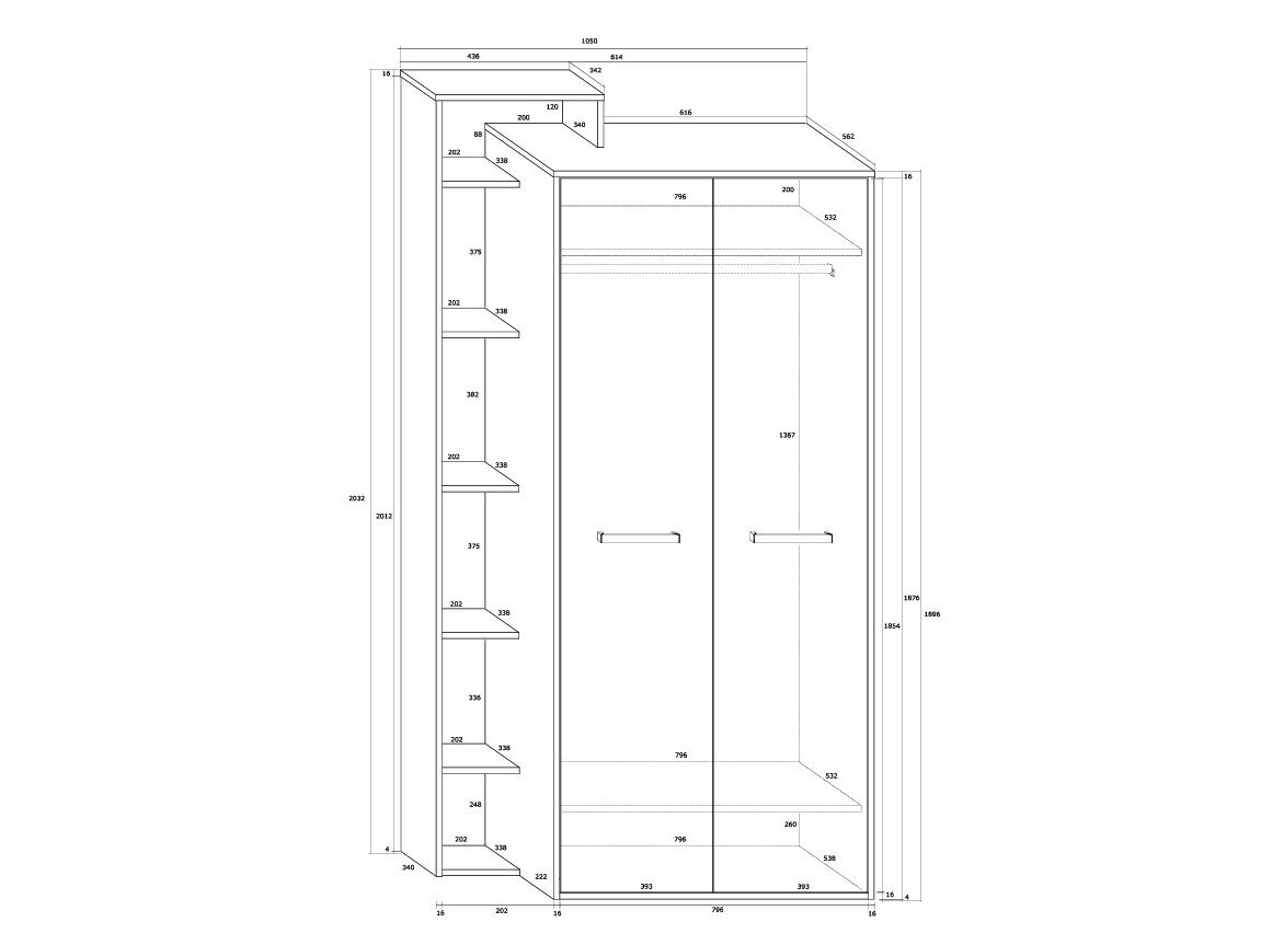 Spinta su lentynomis RIO-22 5 Spinta su lentynomis RIO-22 5
