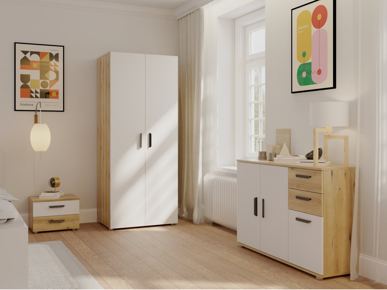 Spinta BASIC TWO 2D su komoda 2S 3