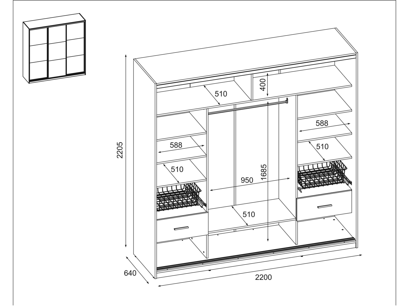 Spinta MBL 3D/220 J 2