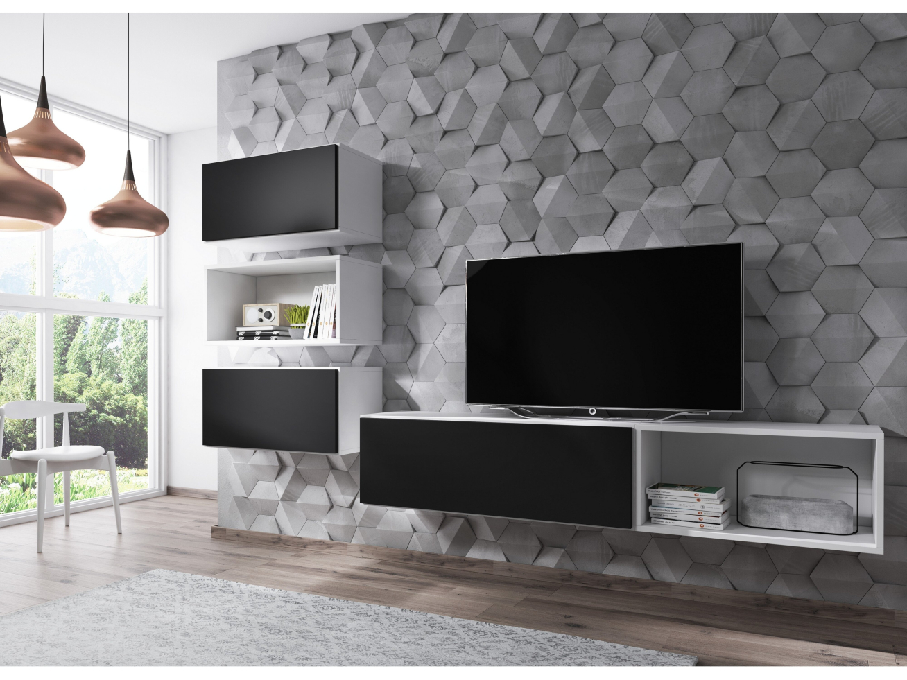 Pakabinama / Pastatoma Spintelė ROCO 1 5