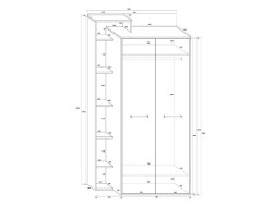 Spinta su lentynomis RIO-22
