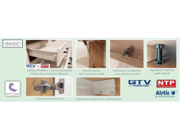 Spintelė su džiovyklė (80cm) FW-53G