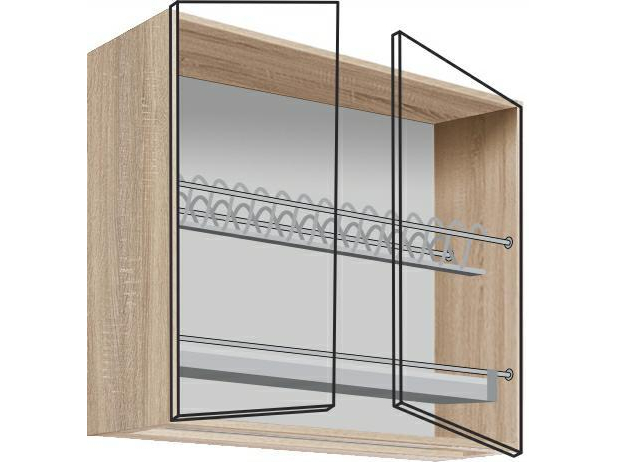 Spintelė su džiovyklė (80cm) FW-53G 1