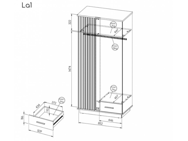 Spinta LAMELO LA1 1 Spinta LAMELO LA1 1