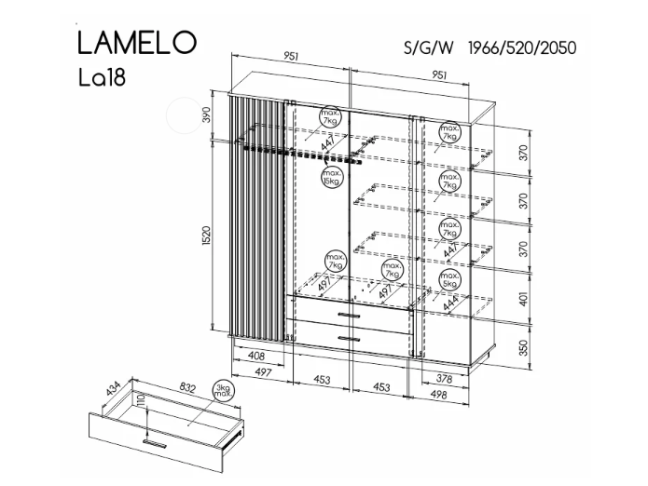 Spinta LAMELO LA18 1