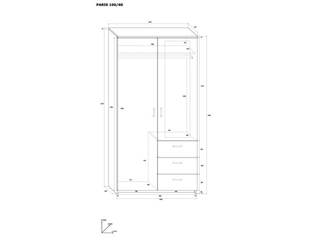 Spinta PARIS 100/60 2