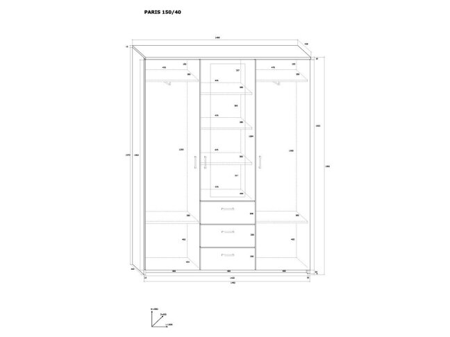 Spinta PARIS 150/40 2