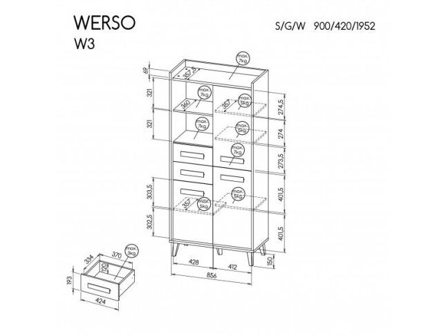 Spinta WERSO W3 1