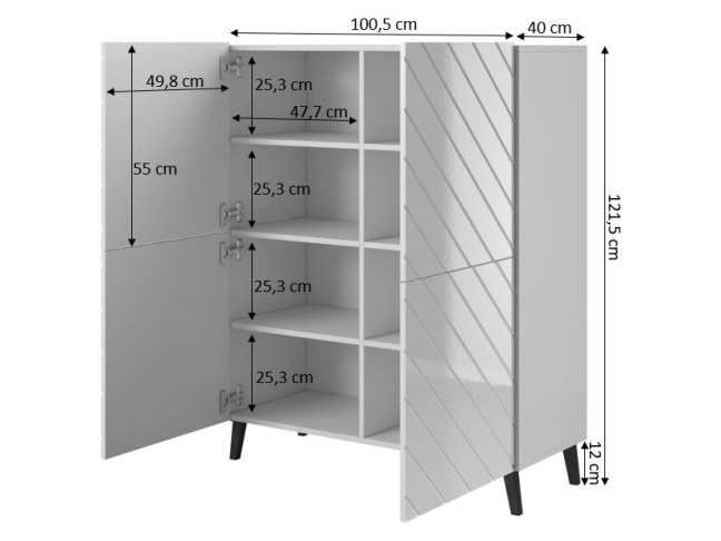 Spintelė ABETO 6 Spintelė ABETO 6