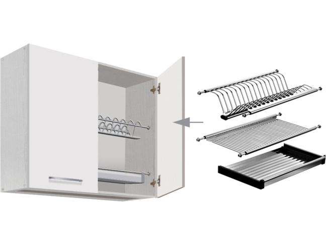 Spintelė su džiovyklė (80cm) CRE-53G 1 Spintelė su džiovyklė (80cm) CRE-53G 1
