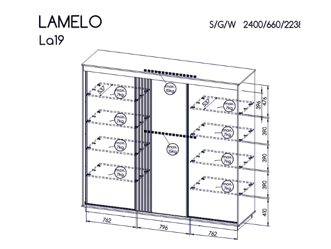 Spinta LAMELO LA19 1