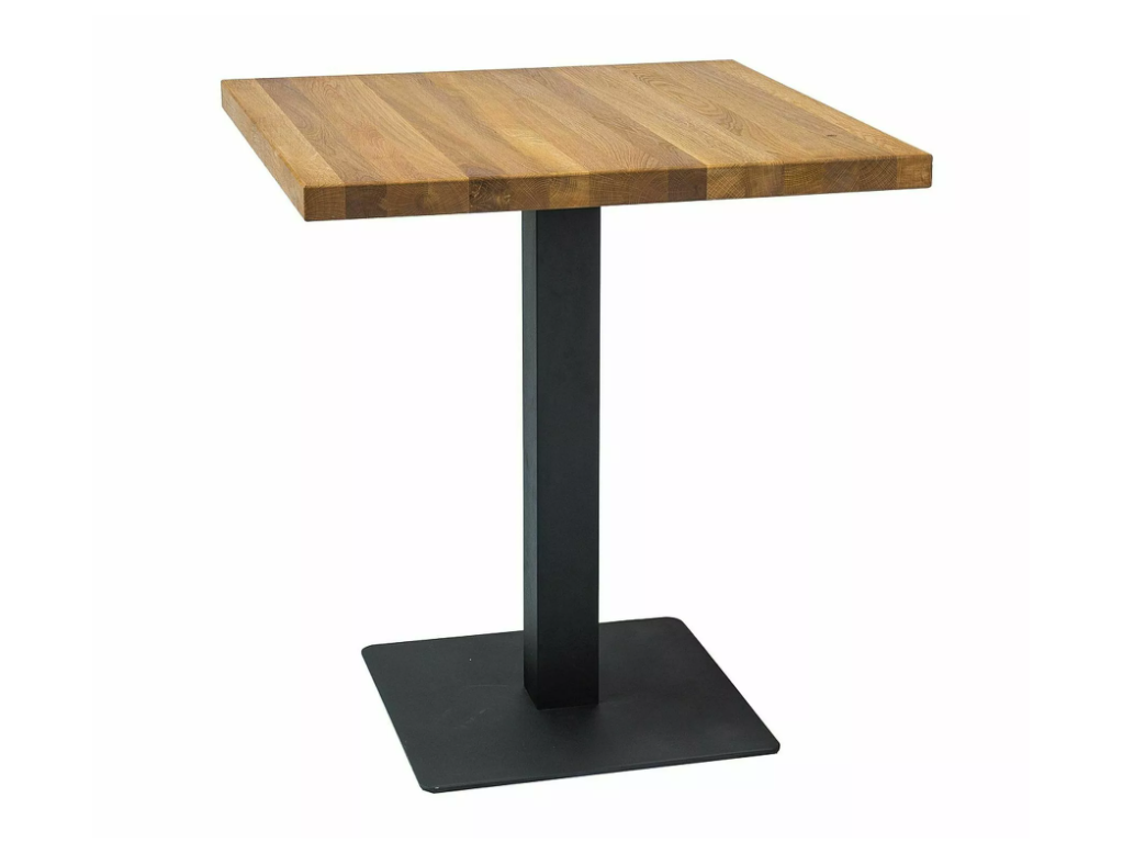 Stalas PURO 60x60 ĄŽUOLAS 1 Stalas PURO 60x60 ĄŽUOLAS 1