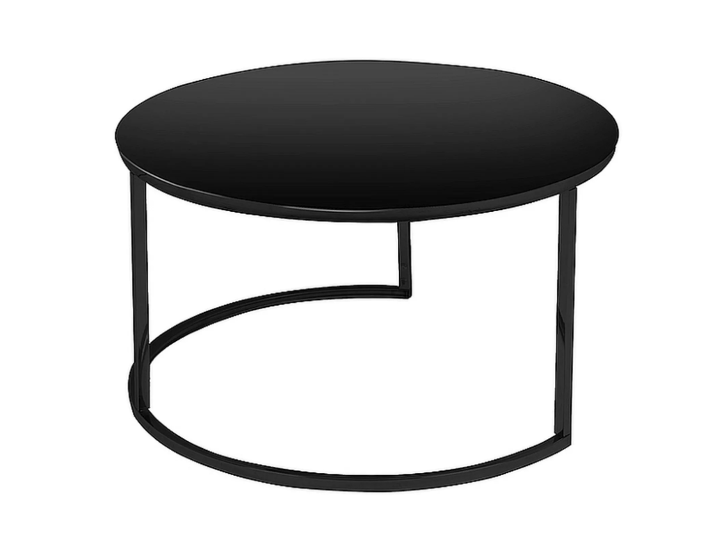 Stiklinis kavos staliukų rinkinys ATLANTA D 2