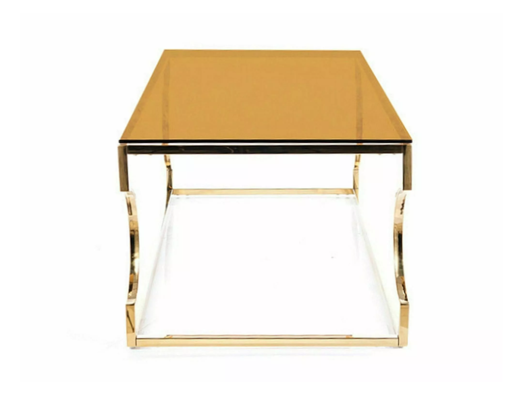 Stiklinis žurnalinis staliukas KENZO A 3 Stiklinis žurnalinis staliukas KENZO A 3