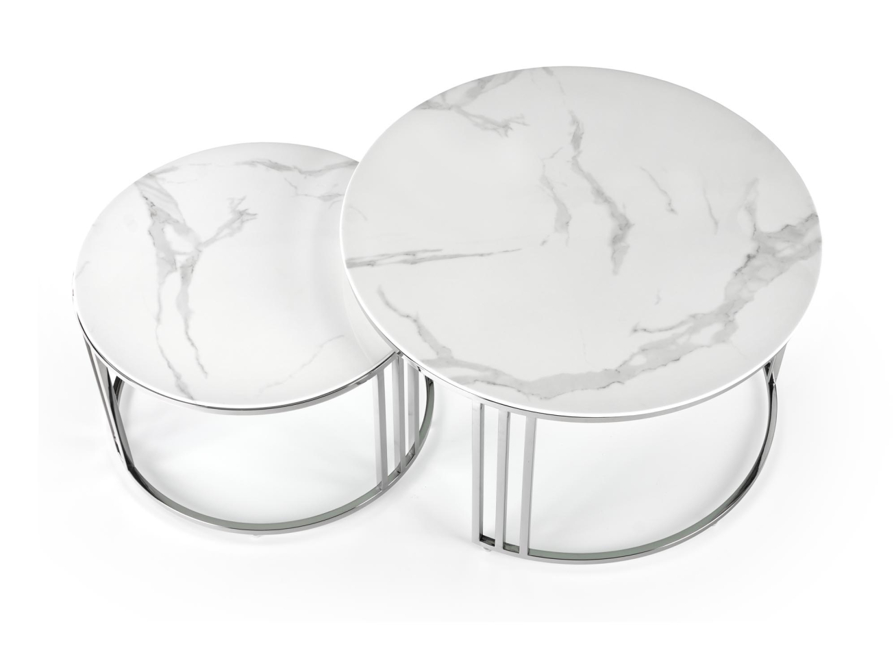 Stiklinis kavos staliukų rinkinys MERCURY 2 3 Stiklinis kavos staliukų rinkinys MERCURY 2 3