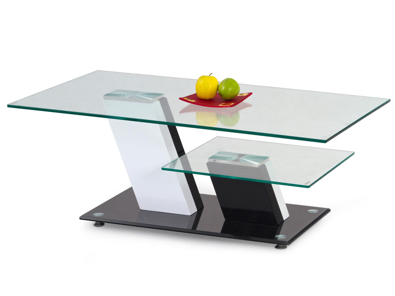 Stiklinis žurnalinis staliukas SAVANA