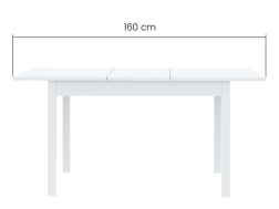 Išskleidžiamas Stalas SENDI 120